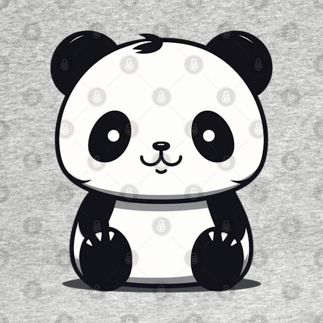Cute panda by Flowerandteenager